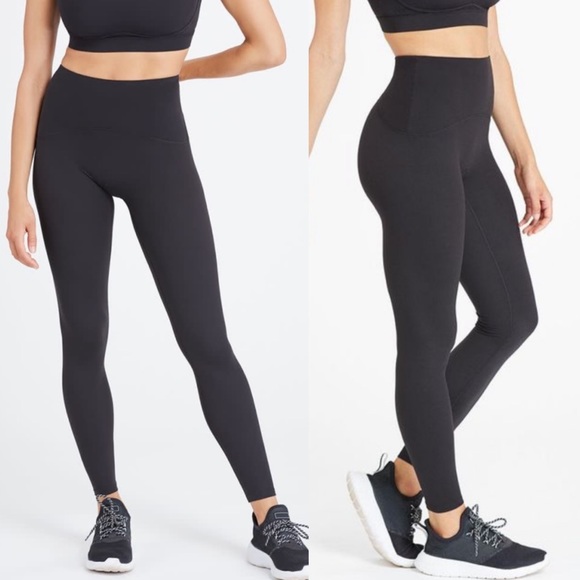 SPANX Pants - Spanx Black Booty Boost Active 7/8 Leggings